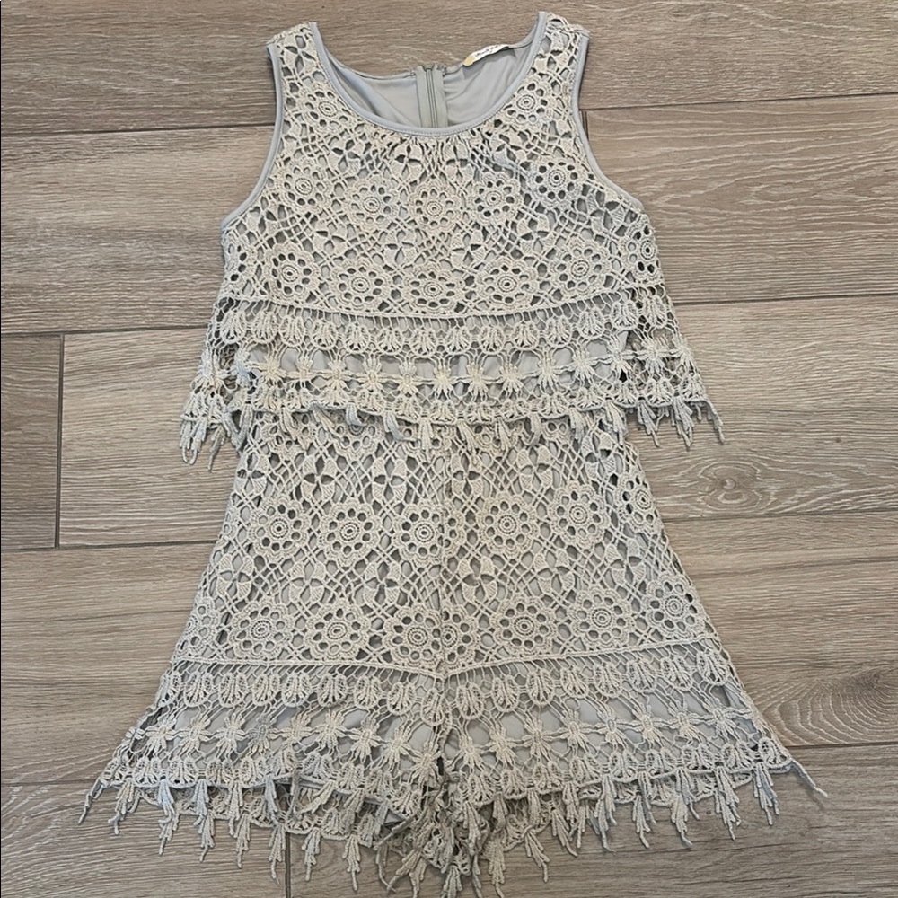 Boho Lace Romper